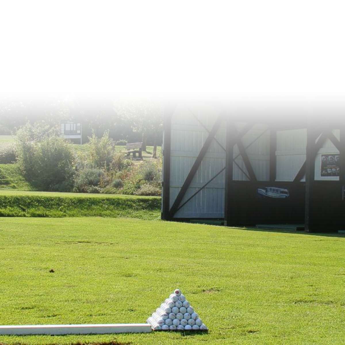 Golf Bad Münstereifel Driving Range Ballpyramide